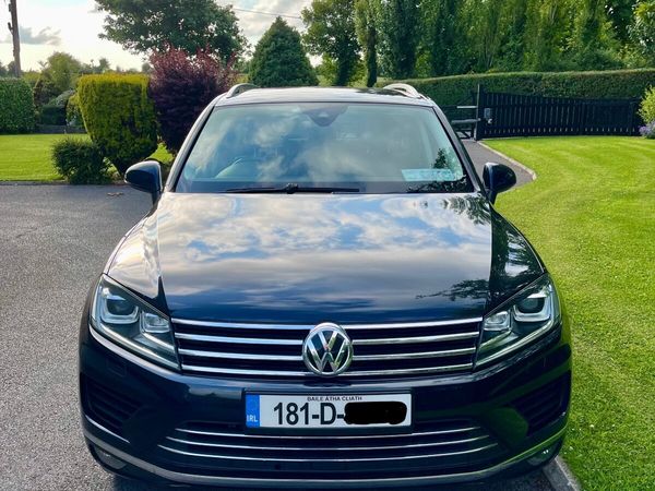 Volkswagen Touareg SUV, Diesel, 2018, Blue