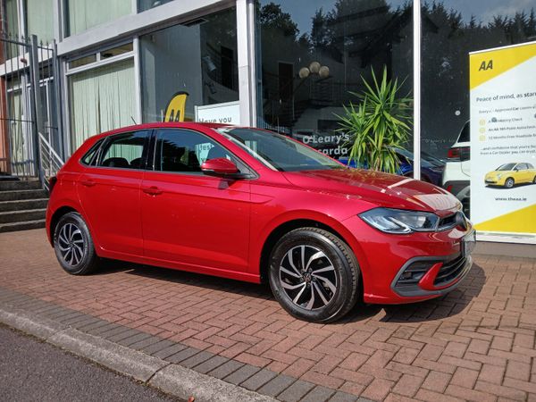 Volkswagen Polo Hatchback, Petrol, 2023, Red