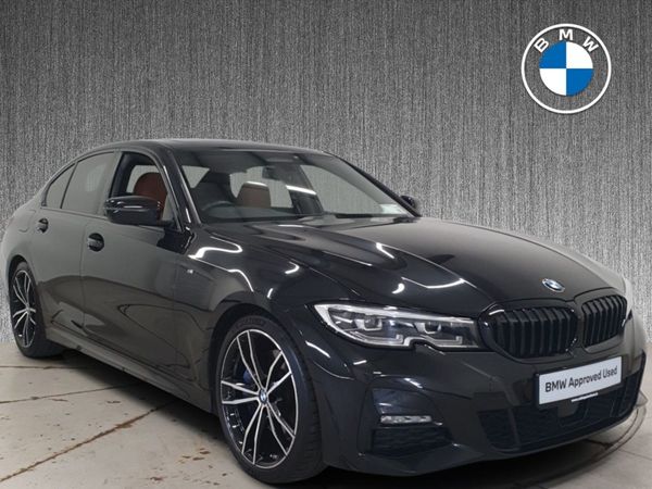 BMW 3-Series Saloon, Petrol, 2019, Black