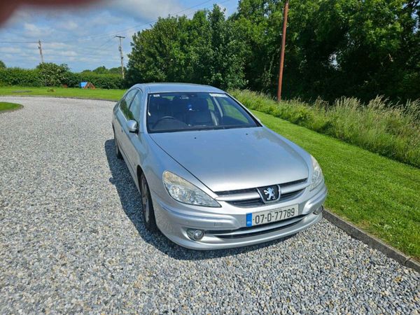 Peugeot 607 Saloon, Diesel, 2007, Grey