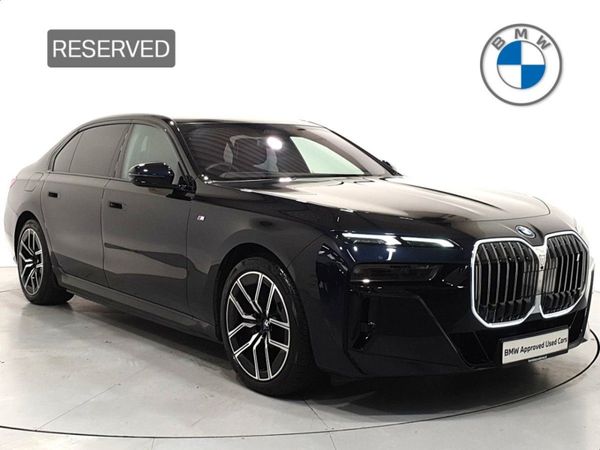 BMW i7 Saloon, Electric, 2023, Black