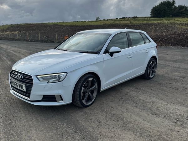 Audi A3 Hatchback, Diesel, 2017, White