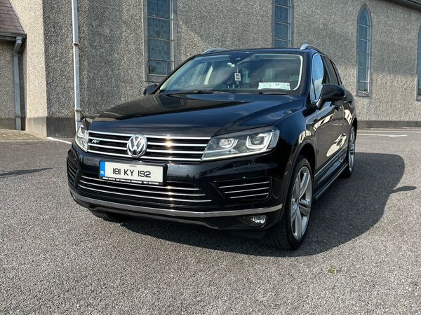 Volkswagen Touareg SUV, Diesel, 2018, Black