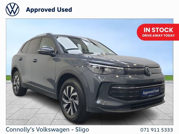 Volkswagen Tiguan SUV, Petrol Plug-in Hybrid, 2025, Grey