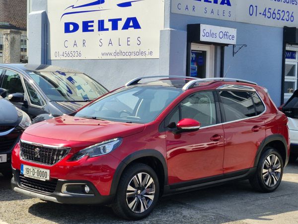 Peugeot 2008 SUV, Petrol, 2019, Red