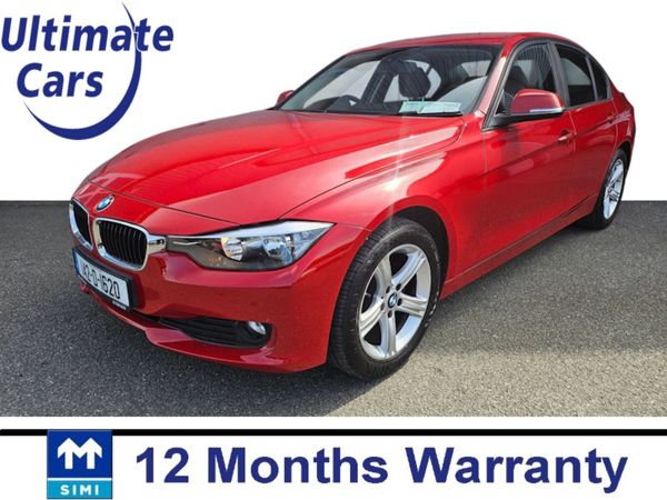 BMW 3-Series Saloon, Diesel, 2014, Red