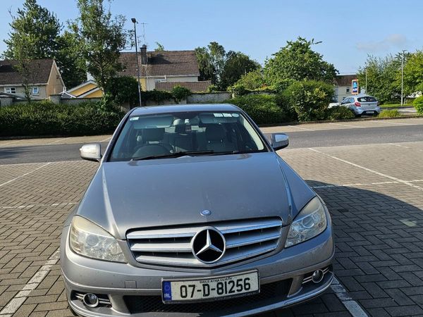 Mercedes-Benz C-Class Saloon, Petrol, 2007, Silver