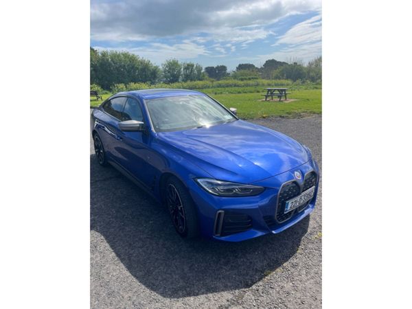 BMW i4 Coupe, Electric, 2022, Blue