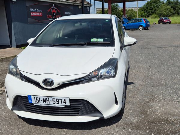 Toyota Vitz Hatchback, Petrol, 2015, White