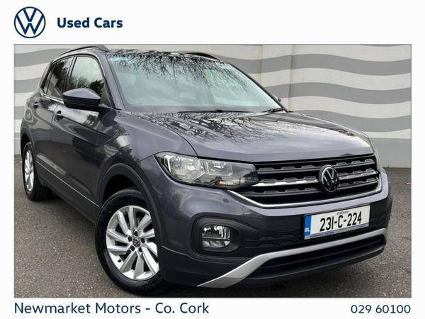 Volkswagen T-Cross SUV, Petrol, 2023, Grey