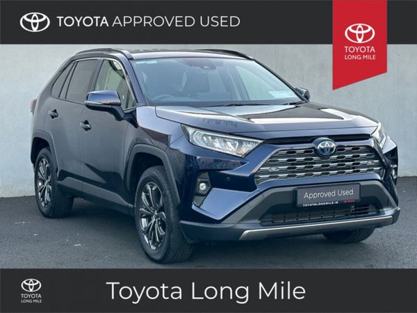 Toyota RAV4 SUV, Petrol Hybrid, 2024, Blue