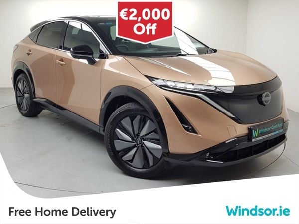 Nissan Ariya MPV, Electric, 2023, Brown