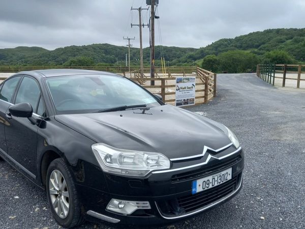 Citroen C5 Saloon, Diesel, 2009, Black
