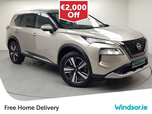Nissan X-Trail SUV, Petrol Hybrid, 2024, Grey