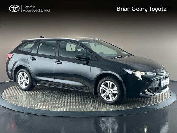 Toyota Corolla Estate, Petrol Hybrid, 2023, Black