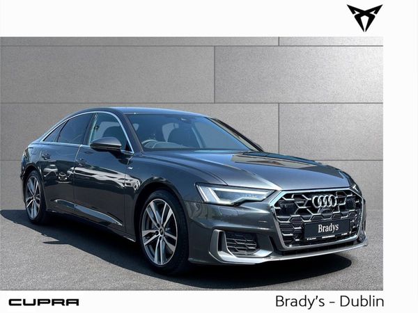 Audi A6 Saloon, Petrol Hybrid, 2025, Grey