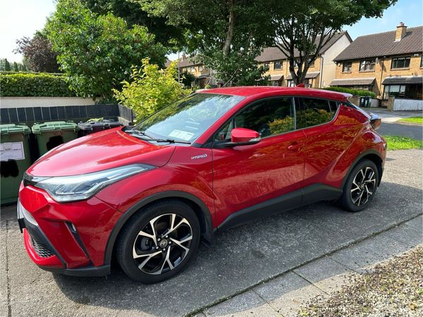 Toyota C-HR Hatchback, Petrol Hybrid, 2021, Red