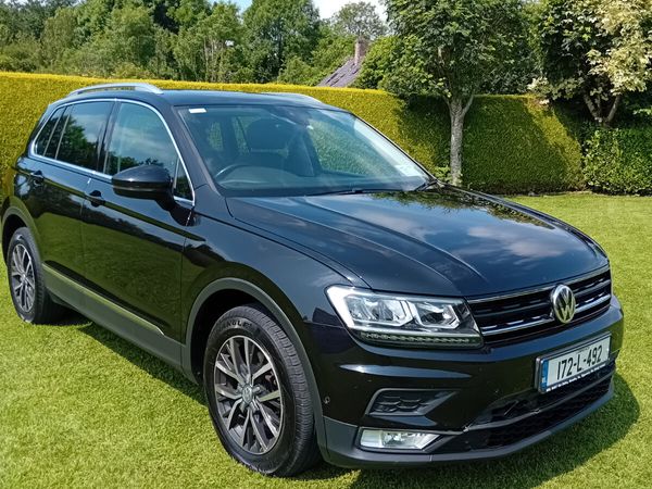 Volkswagen Tiguan SUV, Diesel, 2017, Black