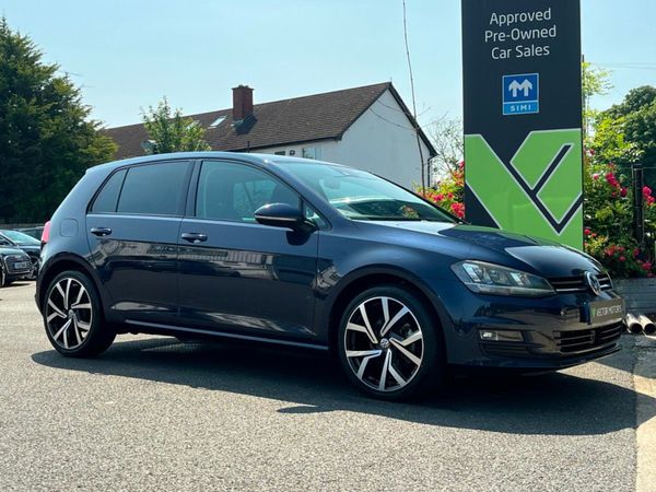 Volkswagen Golf Hatchback, Petrol, 2016, Navy