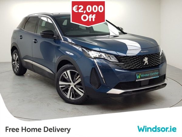 Peugeot 3008 MPV, Petrol, 2022, Blue