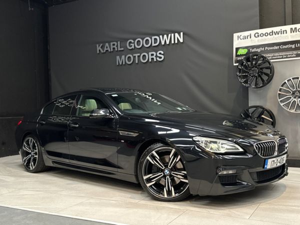 BMW 6-Series Saloon, Diesel, 2017, Black