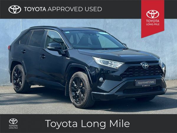 Toyota RAV4 SUV, Petrol Hybrid, 2021, Black