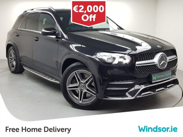 Mercedes-Benz GLE SUV, Diesel Hybrid, 2021, Black
