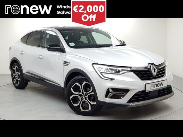 Renault Arkana Hatchback, Petrol Hybrid, 2023, White