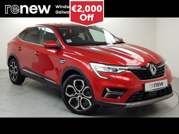Renault Arkana Hatchback, Petrol, 2022, Red