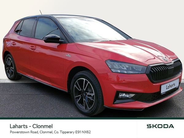 Skoda Fabia Hatchback, Petrol, 2025, Red