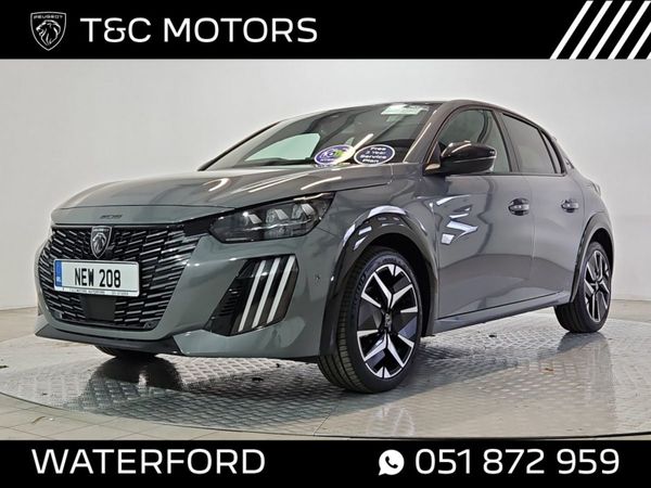 Peugeot 208 Hatchback, Petrol Hybrid, 2025, Grey