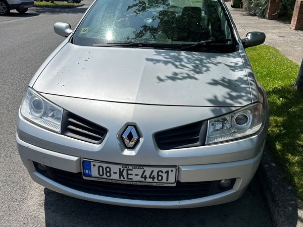Renault Megane Saloon, Diesel, 2008, Silver