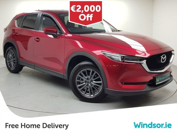 Mazda CX-5 SUV, Diesel, 2021, Red