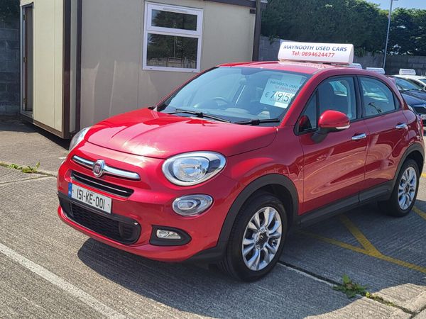 Fiat 500X SUV, Petrol, 2015, Red