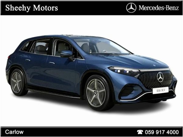 Mercedes-Benz EQS SUV, Electric, 2025, Blue