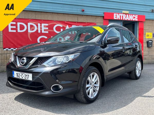 Nissan Qashqai Hatchback, Diesel, 2016, Black