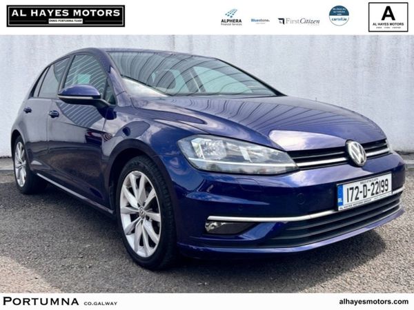 Volkswagen Golf Hatchback, Petrol, 2017, Blue