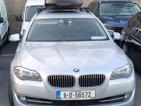 BMW 5-Series Estate, Diesel, 2011, Silver