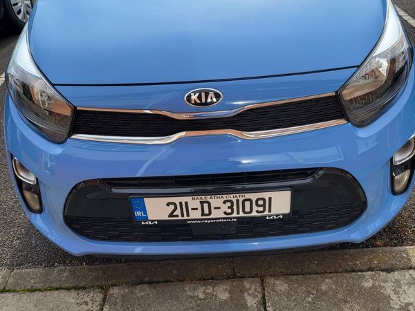 Kia Picanto Hatchback, Petrol, 2021, Blue