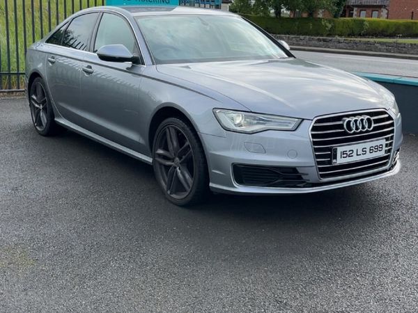 Audi A6 Saloon, Diesel, 2015, Grey