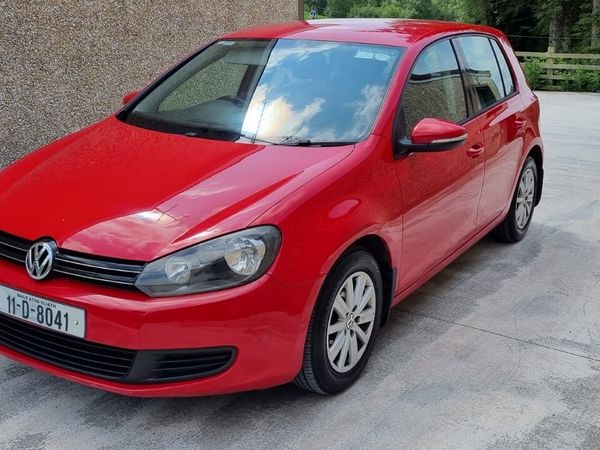Volkswagen Golf Hatchback, Diesel, 2011, Red