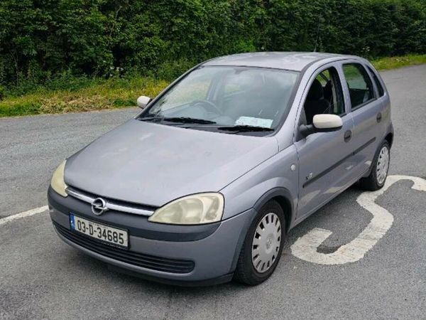 Opel Corsa Hatchback, Petrol, 2003, Silver