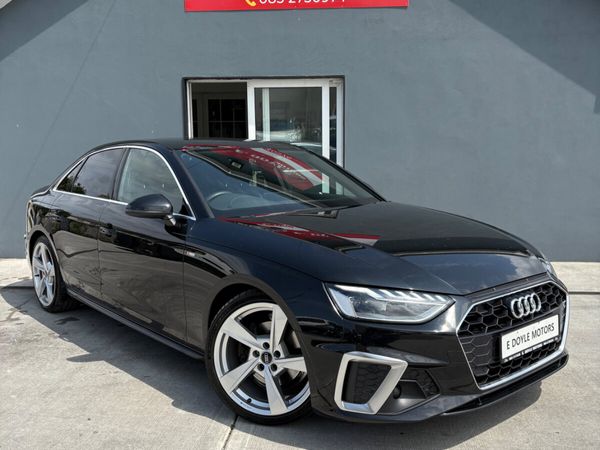 Audi A4 Saloon, Diesel Hybrid, 2022, Black