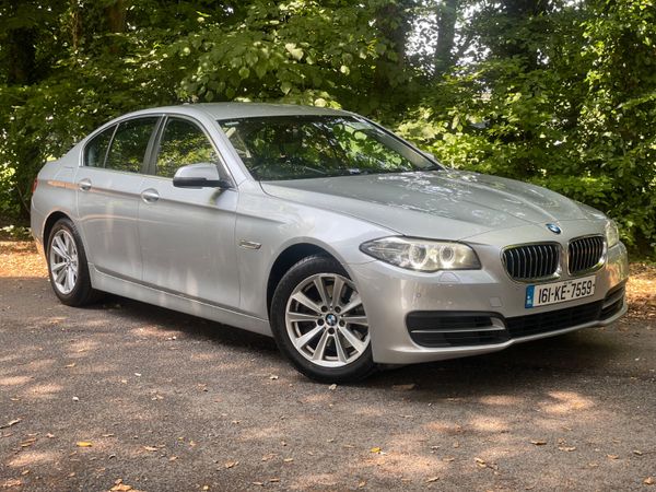 BMW 5-Series Saloon, Diesel, 2016, Silver