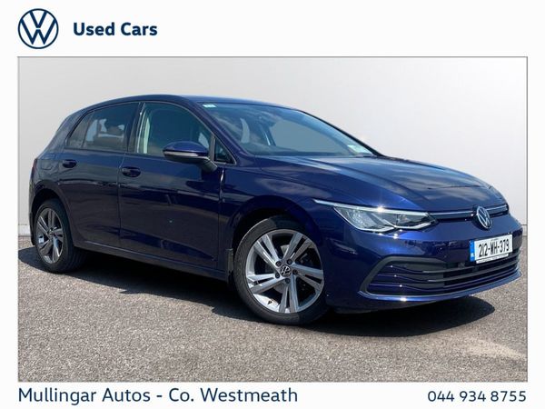 Volkswagen Golf Hatchback, Diesel, 2021, Blue