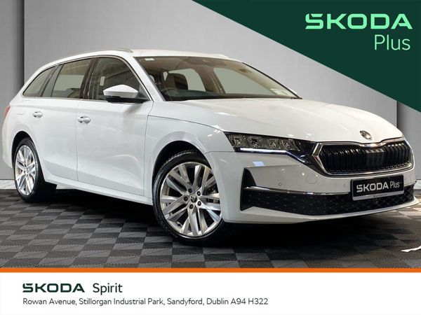 Skoda Octavia Estate, Diesel, 2024, White