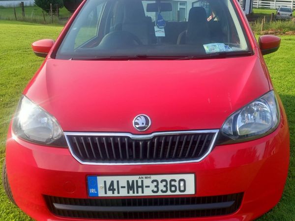 Skoda Citigo Hatchback, Petrol, 2014, Red