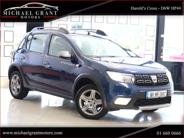 Dacia Sandero Stepway Crossover, Petrol, 2018, Blue