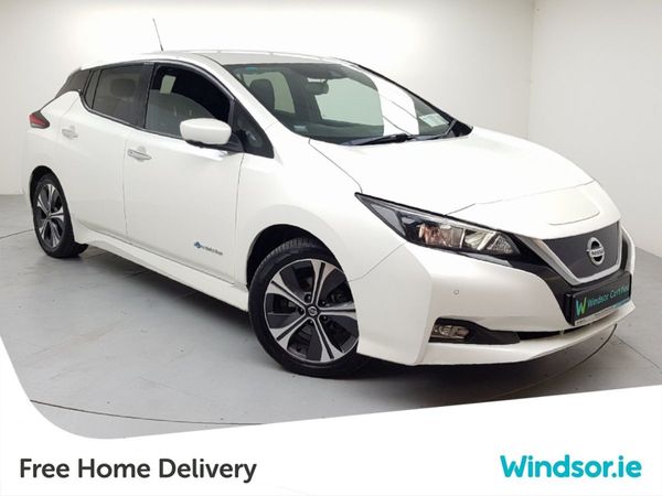 Nissan Leaf Hatchback, Electric, 2019, White