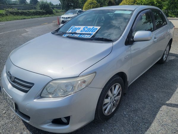 Toyota Corolla Saloon, Petrol, 2008, Silver
